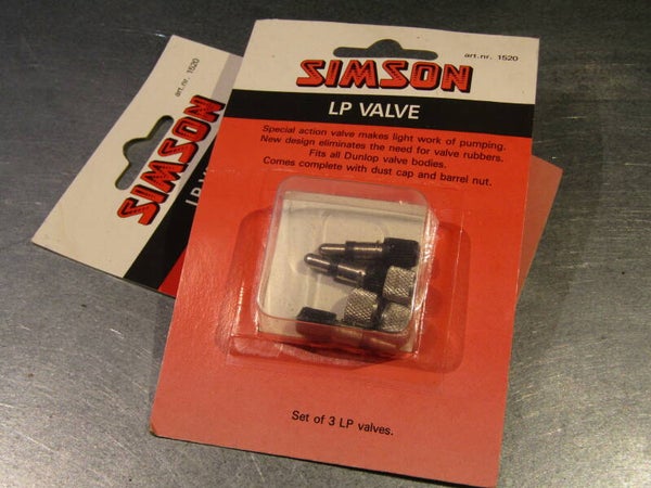 SIMSON DUNLOP VALVE HARDWARE 3 PIECES PER PACKAGE 2X NOS! BXC00N03 03 - 4/17/20 RK10