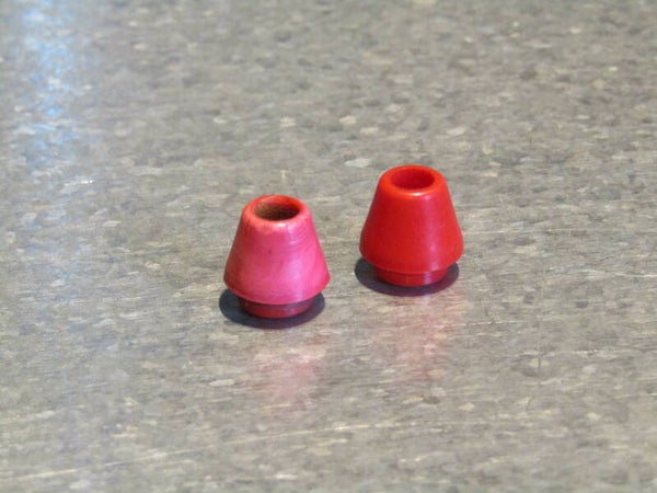 RED Brake lever end buttons 2nd hand BB21E 6060 -7/21/21 RK02