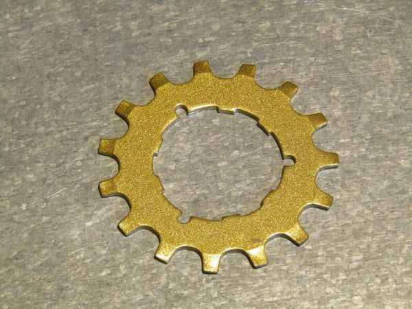 SHIMANO DURA-ACE #7200 ERA ORO ( Painted finish ) 15t free-hub/UNIGLIDE Cassette cog NOS! TL06 04-003-06 7/22/21