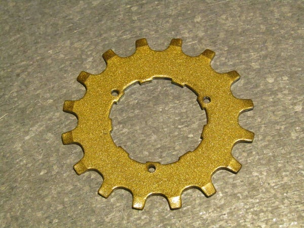 SHIMANO DURA-ACE #7200 ERA 16t ORO ( Painted ) finish UNIGLIDE/FREE-HUB Threaded keeper cog NOS! TL06 04-B01-004-03 7/22/21