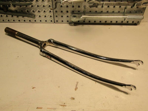 COLUMBUS ALL CHROME CROMOR 700 FORK 180mm NOS! BXC00S1