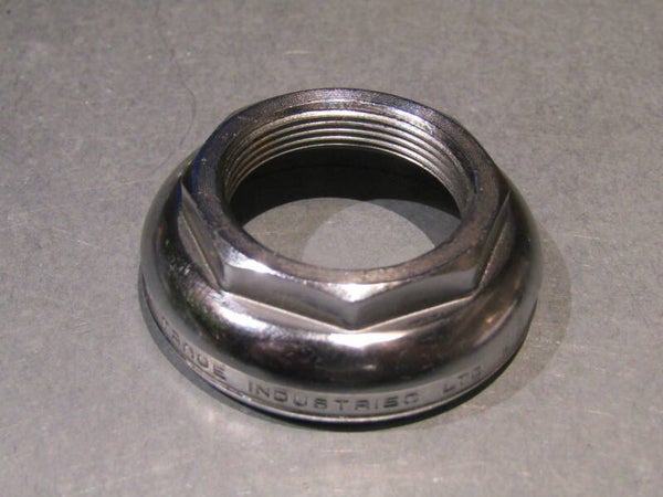 .TANGE LEVIN VINTAGE 70's/80's Headset chrome steel adjustable bearing race ENGLISH Thread 1''X24 TPI NOS! BXC00G22-004