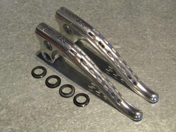 ..SHIMANO 600EX BL-6208 Brake lever blades 1 PAIR 2nd hand BX22A 7070 - 9/23/21 RK10