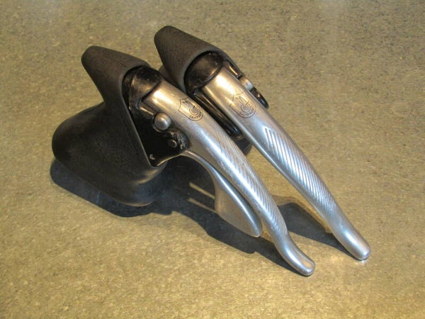 CAMPAGNOLO ATHENA 8 SPEED ERGO Lever set 2nd hand ( TT ) BX74 1010 - 9/25/21 RK13