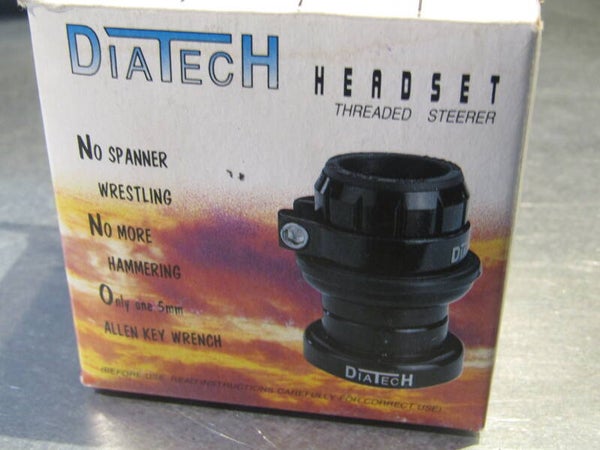 ..DIATECH 1-inch JIS ( 27.0 ) Threaded SILVER ALLOY headset NOS! BXC00N23 01 - 4/27/20 RK12