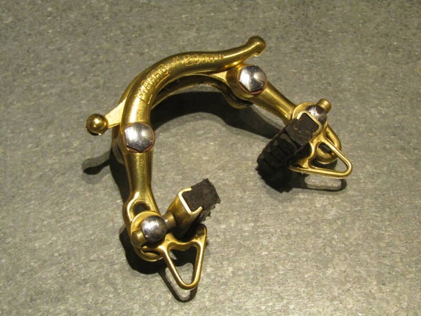 MAFAC 2000 Vintage 70's Rear Brake caliper GOLD 2nd hand BB26 8989 - 10/2/21 RK03