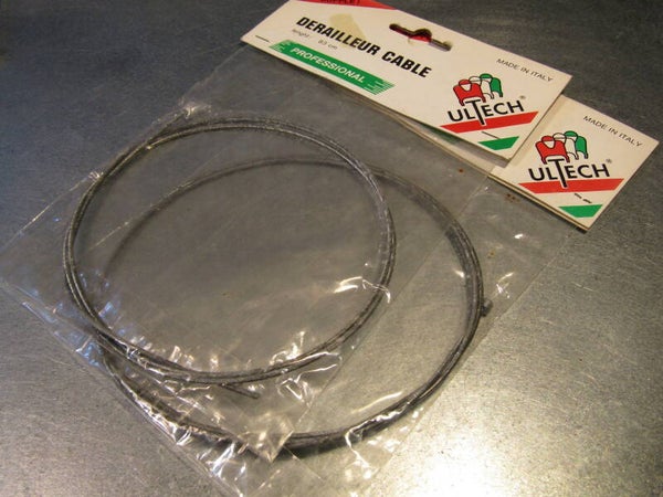 ULTECH 83cm CAMPAGNOLO TYPE PROFESSIONAL Cables 2X NOS! BXC00N31 09 - 4/30/20 RK13