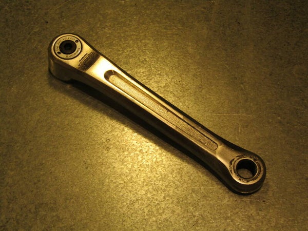 SHIMANO EARLY 600 165mm LEFT SIDE 1 Key release crank arm 2nd hand BXC0032H 7373 - 10/6/21 RK05