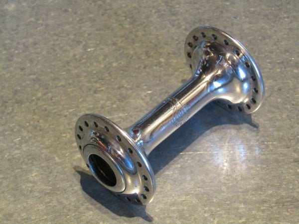 .CAMPAGNOLO GRAN SPORT 36o VINTAGE 70's ( POLISHED ) Front hub shell with dust caps MINT BXC00H32 0606 - 10/7/21 RK05