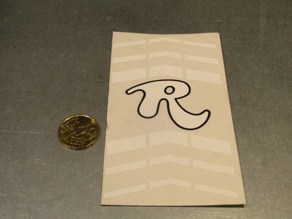 .ROSSIN Head tube Frame sticker NOS! BXC00F2202