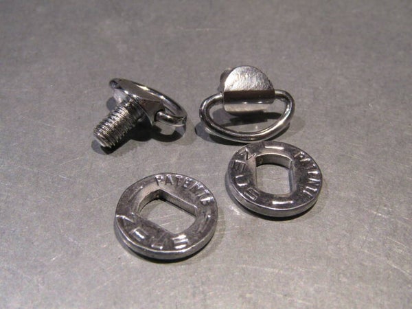 .ZEUS 2000 Gear lever wing nuts & Face plates NOS! BXC00D26 10 - 11/8/19 RK08