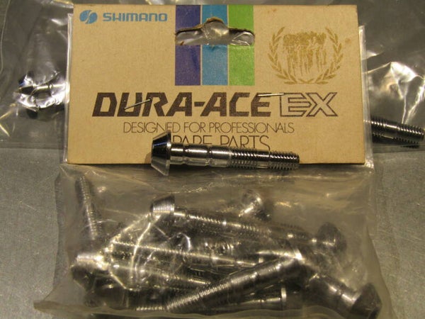 .SHIMANO DURA ACE EX #8557600 VINTAGE 70's Recessed rear brake center bolt NOS! BXC00A23