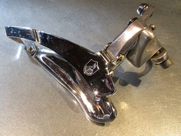 ..CAMPAGNOLO RECORD OR ERA OVER-SIZE CLAMP-ON MT FRONT DERAILLEUR NOS! BX77 102 - 5/3/20 RK01