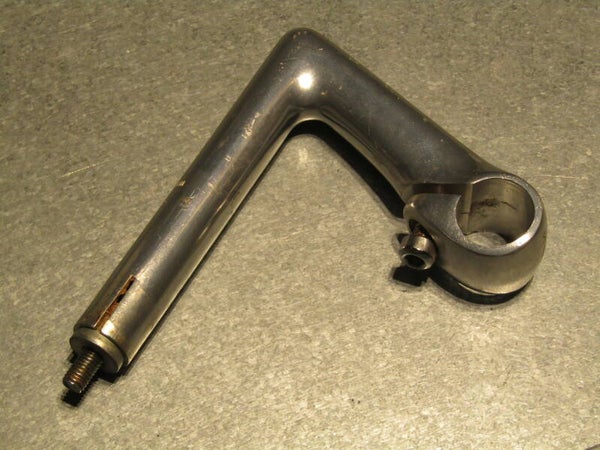 ..KUSUKI ALLOY ROAD Stem 10.5cm / 25.4 - 22.2 2nd hand BX39 9988 - 10/17/21 RK01
