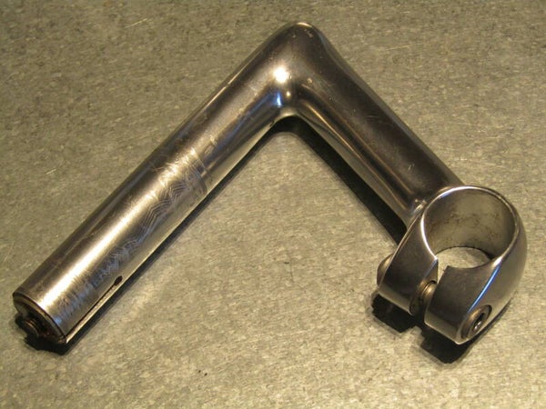 ..3ttt RECORD ALLOY ROAD Stem 10cm / 26.0 - 22.2 2nd hand BX39 5544 - 10/17/21 RK01