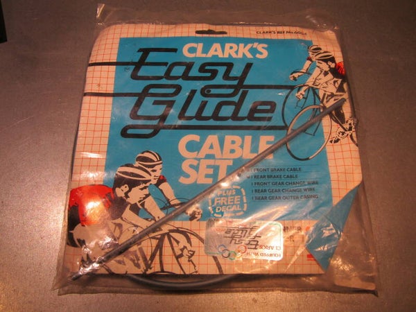 .CLARKS BRAKE / Derailleur Lined cable set NOS! BXC00F23
