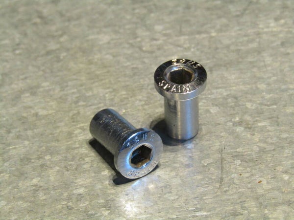 .ZEUS 2000/2001 Brake CALIPER recessed mounting nuts NOS! 2X NOS! SUPER! SUPER! RARE! TL04 01-B01-C06-01 10/16/21