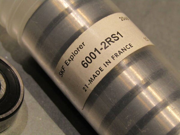 .EDCO VINTAGE 90's SKF #6001-2RS1 Rear Hub Cartridge Sealed Bearings 2X NOS! BX52