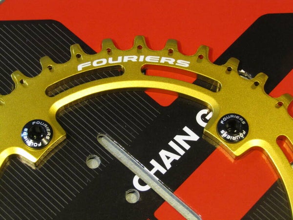 FOURIERS 38t CR-DX003-AH384 GOLD chain-wheel new BX48 303 - 5/8/20 RK11