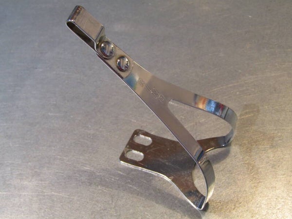 RINO MEDIUM CHROME STEEL TOE-CLIP NOS! BX47A 305 - 5/9/20 RK11