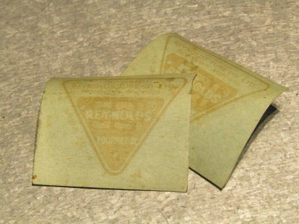 REYNOLDS 531 VINTAGE 60's/70's FRENCH TEXT Fork blade tranfers 1 PAIR NOS! TL08 04-B02-C03-08 10/26/21