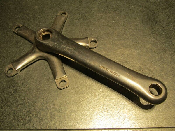 SUGINO AERO MAXY Right hand crank arm 170mm / BCD 144mm - 9/16 2nd hand BX39 3331 - 10/31/21 RK01