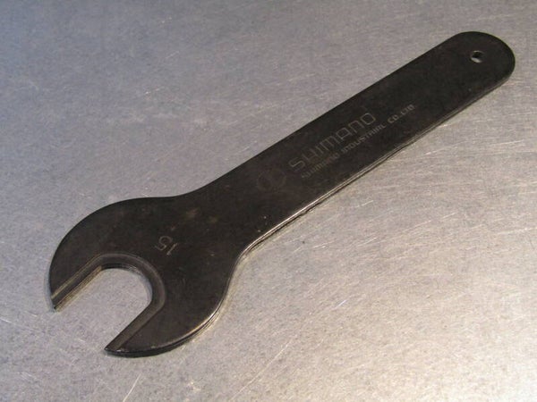 SHIMANO VINTAGE 70's FORGED 15mm hub cone wrench NOS! BB21B 407 - 5/15/20 RK02