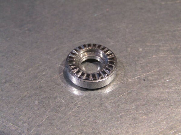 GALLI type Brake caliper 4mm knurled spacer/washer NOS! BB29C 304 - 5/16/20 RK04