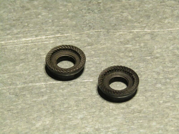 ..CAMPAGNOLO NUOVO RECORD vintage 80's Rear hub TRACK/PISTE Axle LOCK-NUTS NOS!  TL08 03-B01-C06-01 11/11/21