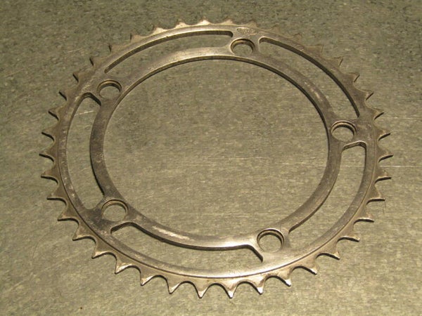 STRONGLIGHT 49D vintage 70's 42t Chainwheel 2nd hand BX39 0505 - 11/11/21 RK01