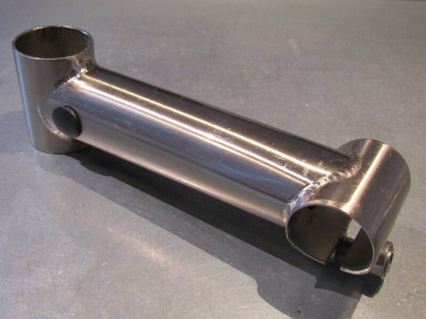 THREADLESS 1/8 inch TI FINISH ROAD Stem 130mm / 25.4 NOS! BXC00H11 - 7/2/19