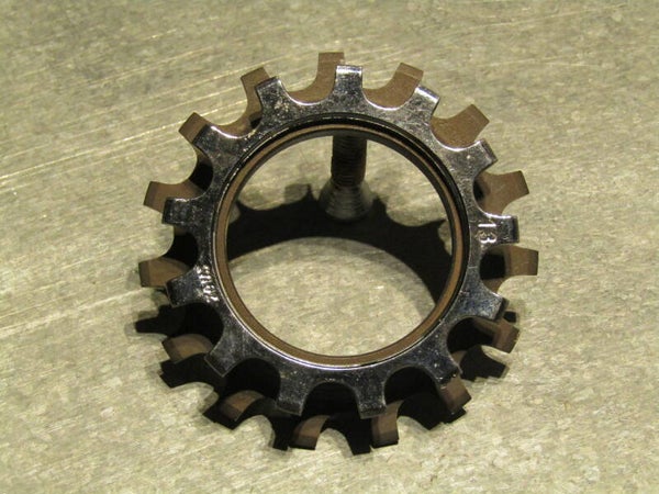 ZEUS 2000 vintage 80's 13/15t DUPLEX Cog set NOS! TL07 03-B01-C004-03