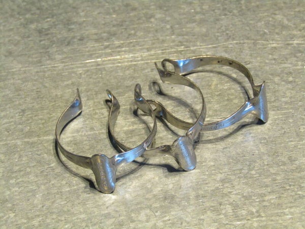 SHIMANO DURA-ACE VINTAGE 70's SS TOP Tube cable clips 3X NOS! TL07 03-B01-C03-01