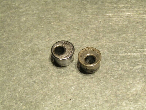 CAMPAGNOLO NUOVO/SUPER RECORD #2005 VINTAGE 70's/80's Brake caliper QR cams 2X 2nd hand TL07 03-B01-C03-08