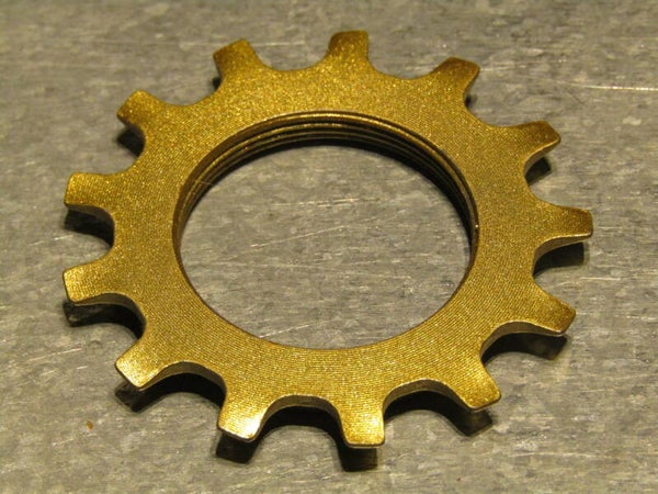SHIMANO DURA-ACE 13t ORO 7200 ( Painted finish ) VINTAGE 70's FREE-HUB/UNIGLIDE Cassette cog NOS! TL07 03-B01-004-01