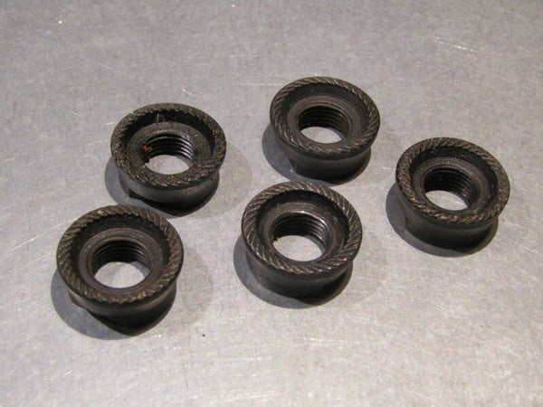 .CAMPAGNOLO NUOVO RECORD Rear axle LOCK-NUTS 5X assorted NOS! BXC00H23 6667 RK04 - 2/12/19