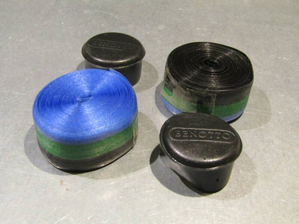 BENOTTO BLUE/GREEN/BLACK Tri color handlebar tape NOS! BXCH23 - 2/12/19