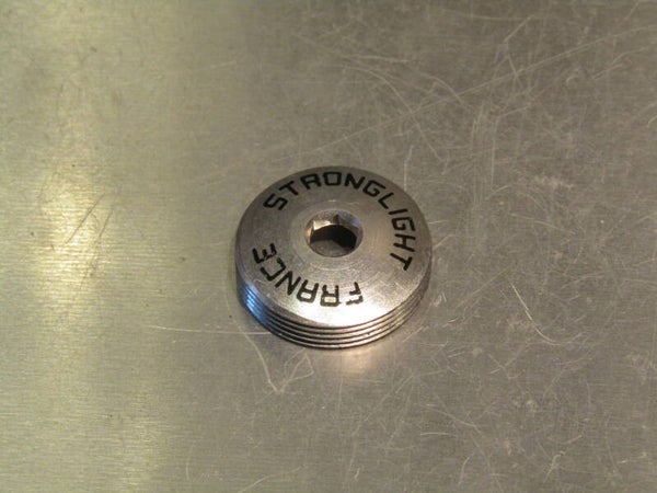 STRONGLIGHT vintage 80's #107 ALLOY Crank arm dust cap NOS! TL03 03-B01-C01-03