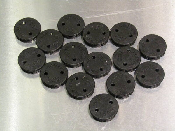 ..CPI plastic crank arm dust caps 15X BX30 6767 RK12