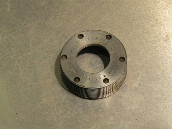 CAMPAGNOLO NUOVO RECORD / GRAN SPORT ENGLISH Thread 1,370X24TPI THIN Adjustable BB Cup 2nd hand TL03 03-B01-C02-03