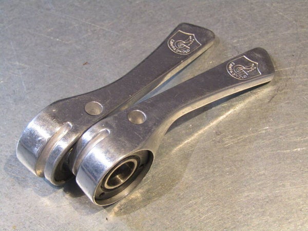 CAMPAGNOLO C RECORD POLISHED 6/7sp RETROFRICTION gear levers NOS! BXC00K22 506 - 6/5/20 RK12