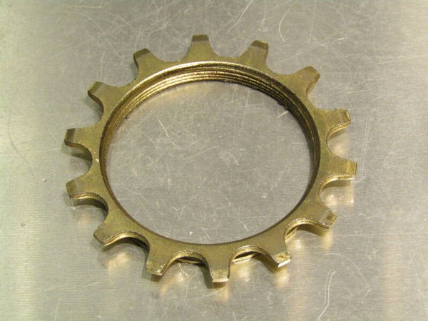 SHIMANO DURA-ACE #7200 ERA 14t ORO threaded 5sp 1st position threaded free-wheel cog NOS! TL03 03-B01-003-04