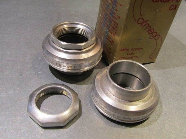 ..OFMEGA CX SEALED BEARING ALLOY Headset ITALIAN Thread NOS/NIB! SC3 - 2/22/19