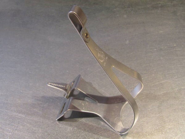 .CAMPAGNOLO SUPER RECORD Vintage 80's ALLOY MEDIUM TOE-CLIP NOS! BX05 402 - 6/14/20 RK11