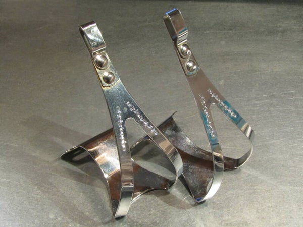 christophe medium chrome steel toe-clips NOS! BX19 102 / BB29A - 6/17/20 RK01