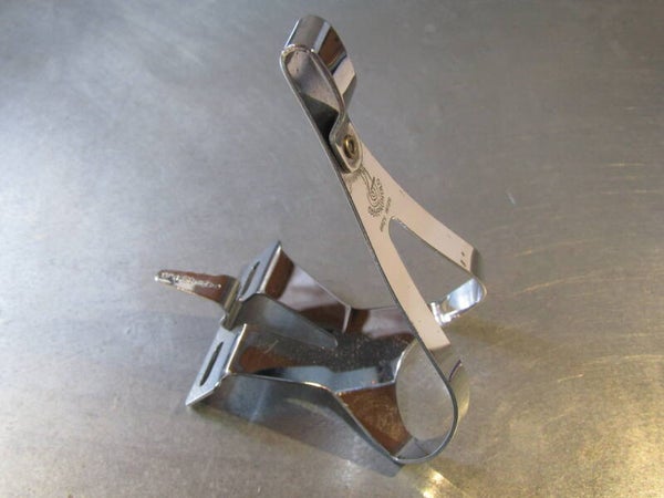 ..CAMPAGNOLO NUOVO RECORD SMALL CHROME STEEL TOE-CLIP NOS! BXC00F15 102 - 6/18-20 RK07