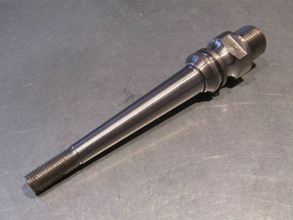 ZEUS 2000 TITANIUM RIGHT Side pedal spindle FRENCH Thread NOS! BXC00J16 - 2/27/19