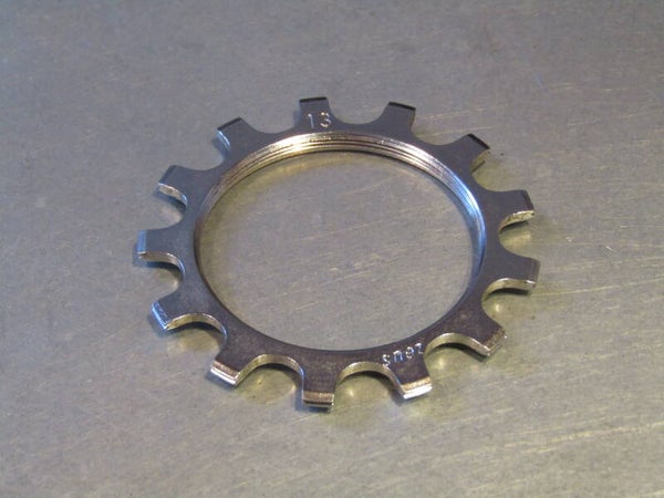 ..ZEUS 2000 13t chrome steel DUPLEX threaded cog NOS! BX46A 709 - 6/21/20 RK11