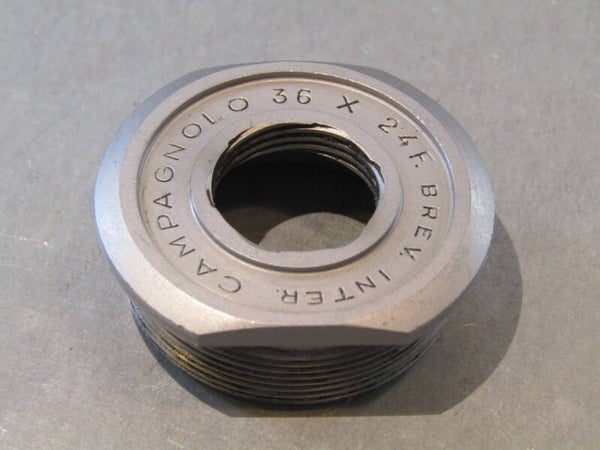 CAMPAGNOLO NUOVO RECORD Thick ITALIAN Thread F. 36X24 Bottom Bracket FIXED CUP 2nd hand BXC00J27 04 - 3/11/19