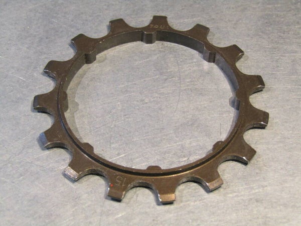 ZEUS 2000 ANODIZED 15t ALLOY FREEWHEEL COG 2nd hand! BB32C 045 - 7/20/20 RK05